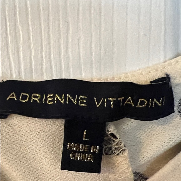 Adrienne Vittadini Black Polka Dot Blouse - Picture 2 of 4